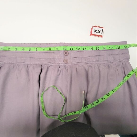 Capri Pants Casual Pants Culottes Wide Leg  pants- Size L - Picture 8 of 12